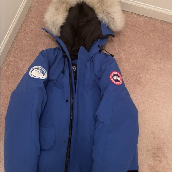 Canada Goose Men’s Chilliwack Bomber Jacket PBI Blue - Picture 1 of 6